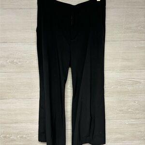 | Athleta | snap leg flare pants. Size 6.